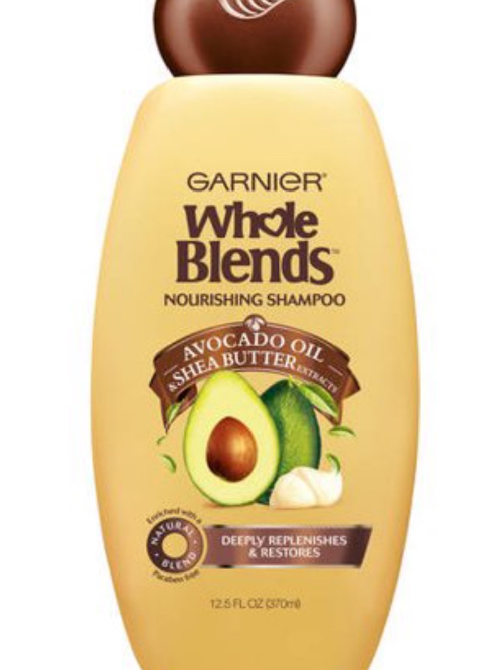 Garnier whole blends avocado oil Shea butter conditioner and shampoo